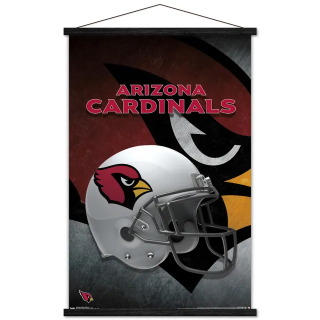 Lids Arizona Cardinals 22.4'' x 34'' Magnetic Framed Helmet Poster