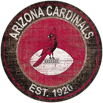 Arizona Cardinals 24'' Round Heritage Logo Sign