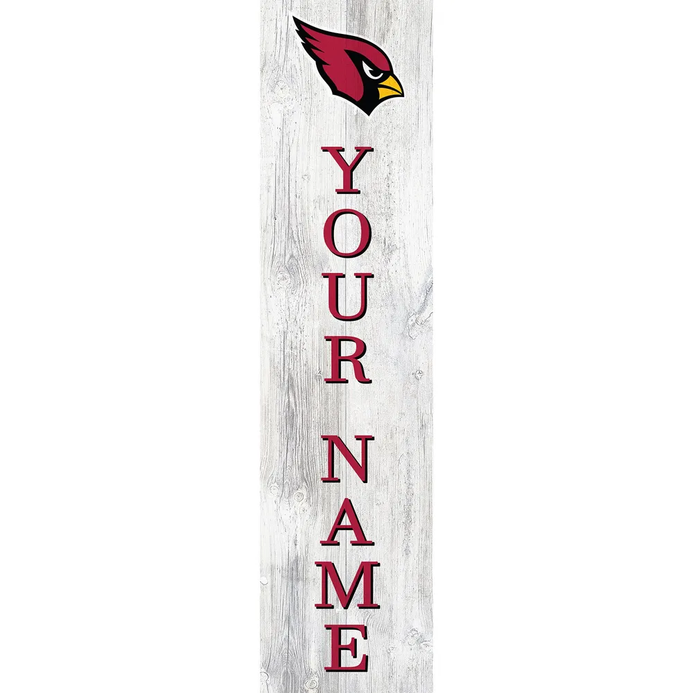 Lids Arizona Cardinals 48 Personalized Welcome Leaner Sign