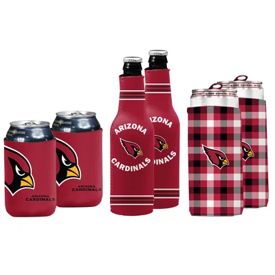 Arizona Cardinals 6-Piece Can & Bottle Cooler Variety Pack