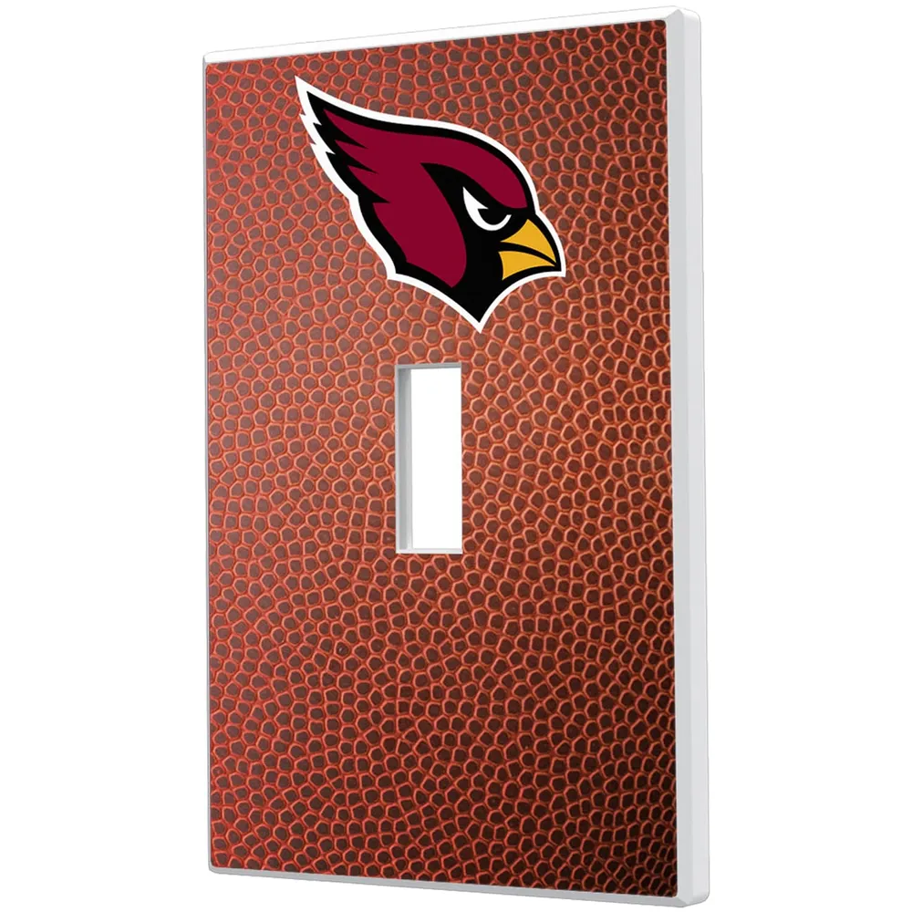 Lids Arizona Cardinals Football Design Single Toggle Light Switch Plate