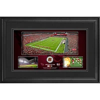 Arizona Cardinals Framed 10" x 18" Stadium Panoramic Collage with Game-Used Football - Limited Edition of 500