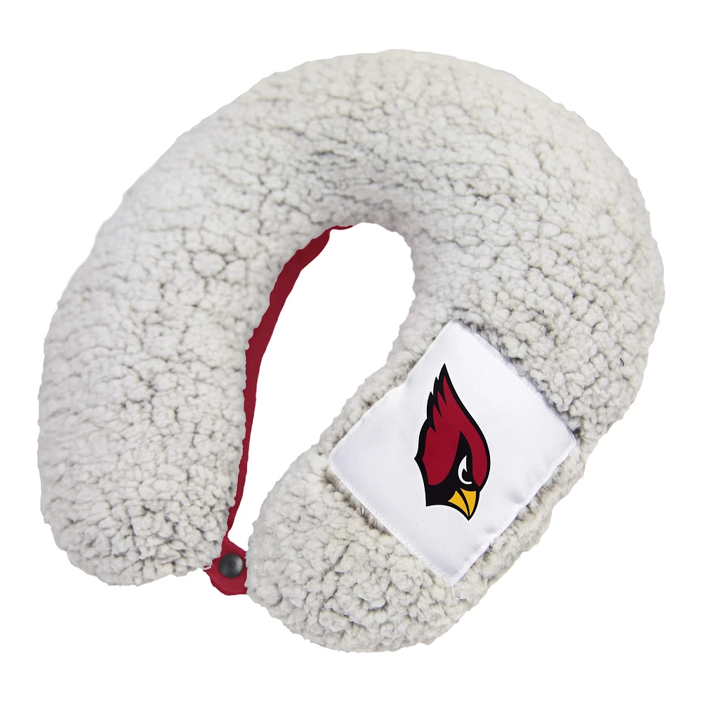 Arizona Cardinals Frosty Sherpa Neck Pillow