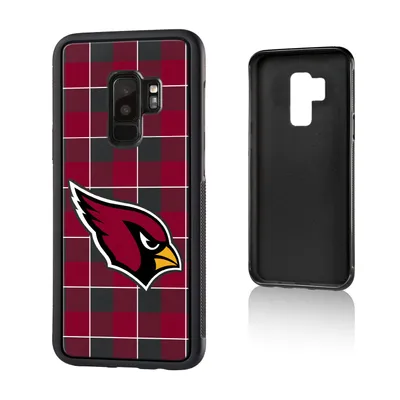 Arizona Cardinals Galaxy Plaid Design Bump Case