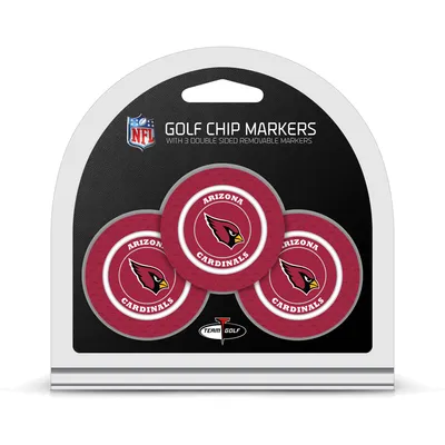 Arizona Cardinals Golf Chip 3-Pack Set