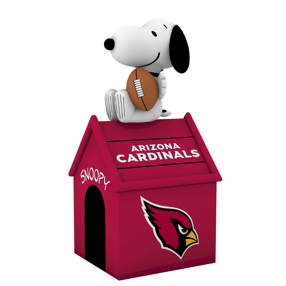 Niche gonflable Snoopy des Cardinals de l'Arizona