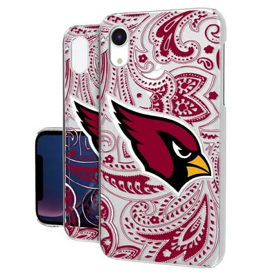 Arizona Cardinals iPhone Clear Paisley Design Case