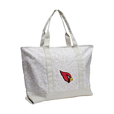 Arizona Cardinals Leopard Pattern Tote