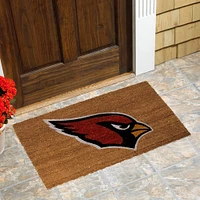 Paillasson en fibre de coco 20'' x 30'' avec logo Arizona Cardinals