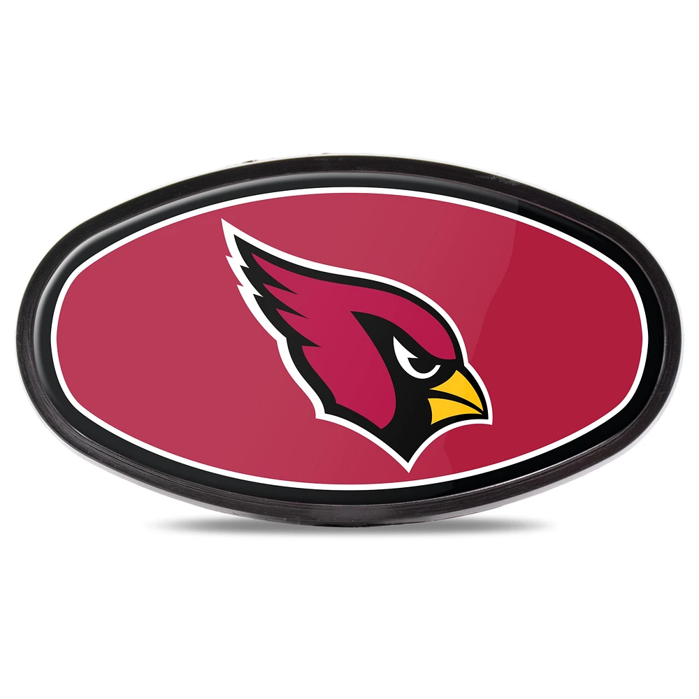 Stockdale Arizona Cardinals Logo Oval Fixed 2' Hitch Cover