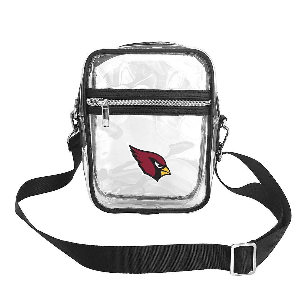 Mini sac à bandoulière transparent des Cardinals de l'Arizona