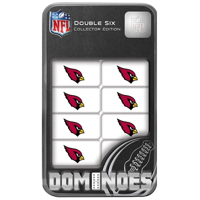 Ensemble de dominos NFL des Cardinals de l'Arizona