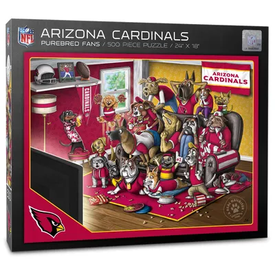 Arizona Cardinals Purebred Fans 18'' x 24'' A Real Nailbiter 500-Piece Puzzle