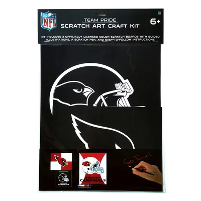 Arizona Cardinals Team Pride Scratch Art Craft Kit