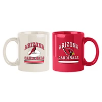 Arizona Cardinals Two-Pack 15oz. Color Mug Set