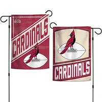 Arizona Cardinals WinCraft Drapeau de jardin 2 côtés 12'' x 18''