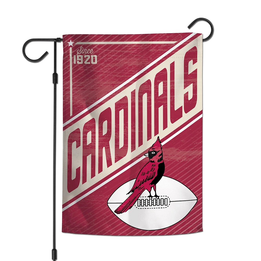 Arizona Cardinals WinCraft Drapeau de jardin 2 côtés 12'' x 18''