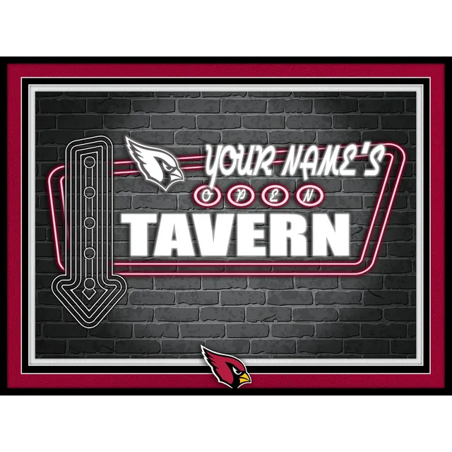 Lids Arizona Cardinals 48 Personalized Welcome Leaner Sign