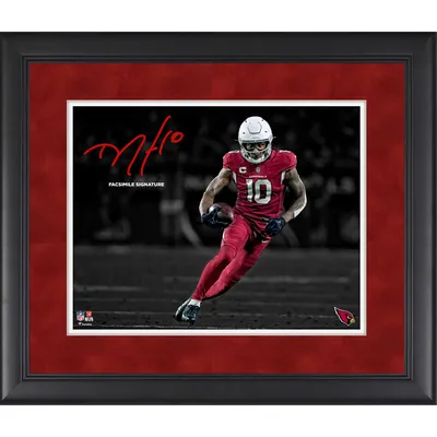 James Conner Arizona Cardinals Facsimile Signature Framed 11 x 14  Spotlight Photograph