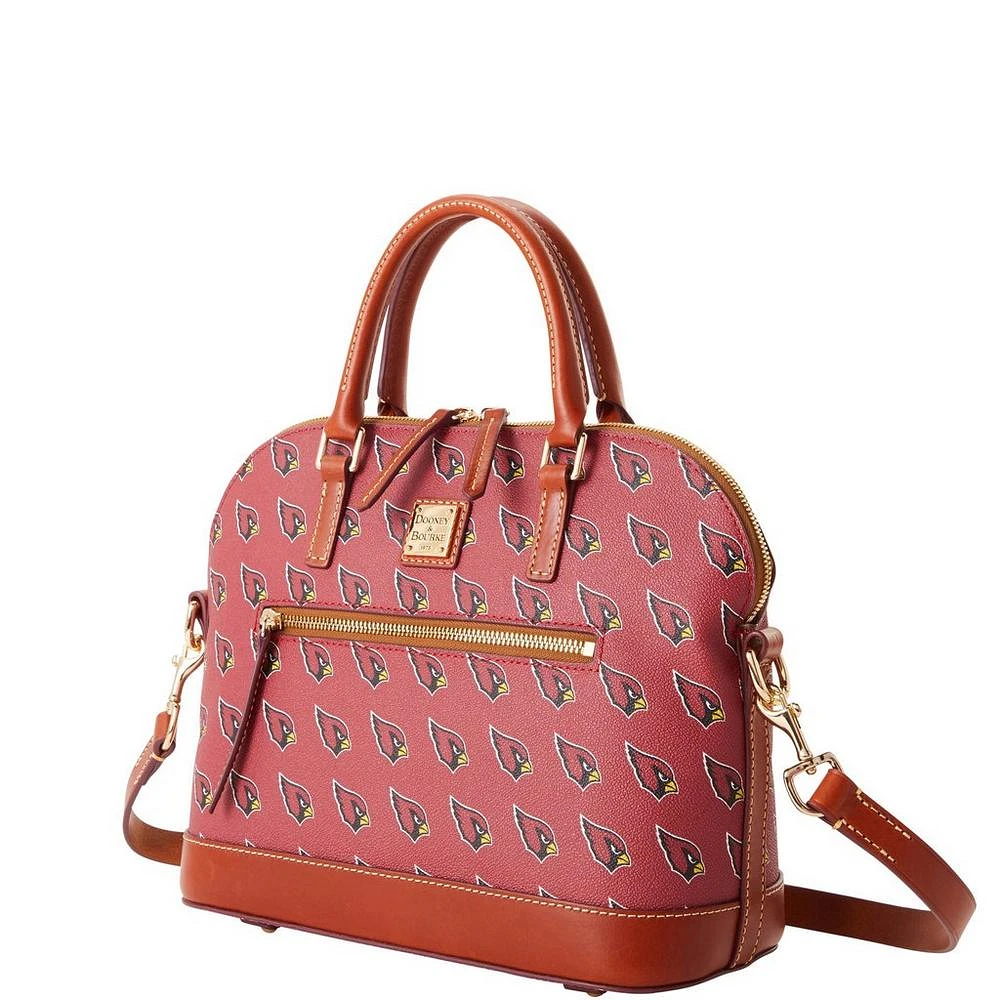 Dooney & Bourke Arizona Cardinals Signature Sac à main zippé bombé