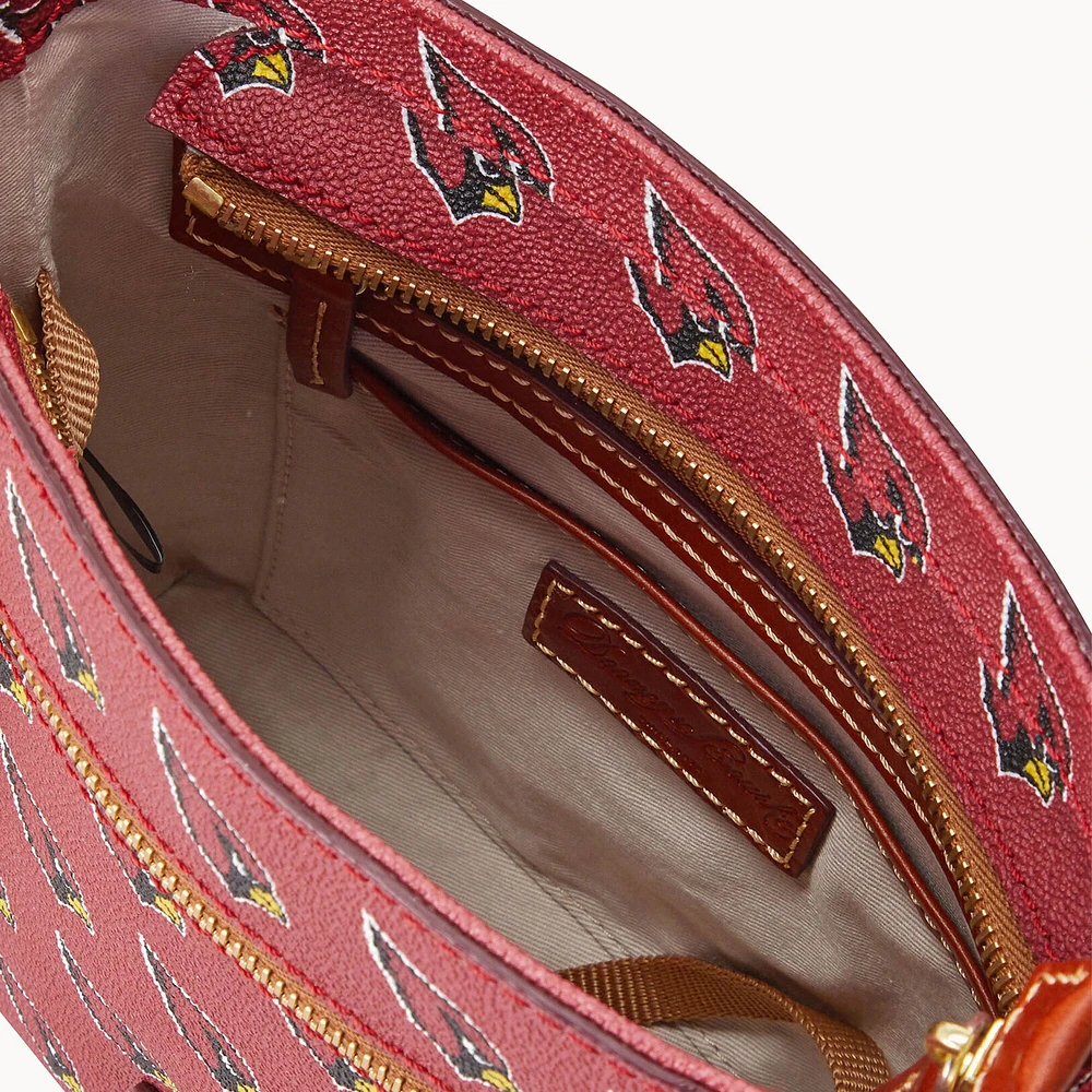 Dooney & Bourke Arizona Cardinals Signature Petit sac à bandoulière zippé