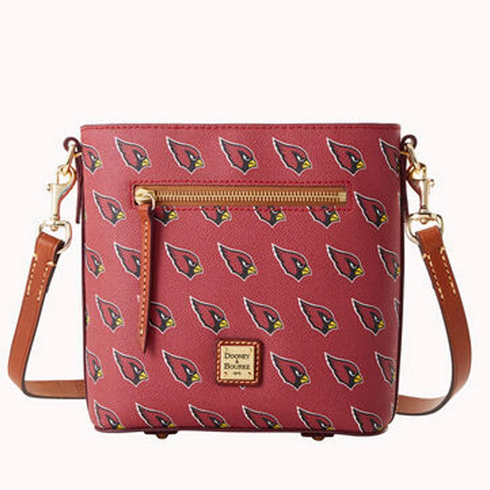 Dooney & Bourke Arizona Cardinals Signature Petit sac à bandoulière zippé