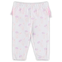 Girls Newborn & Infant White Arizona Cardinals Spreading Love Bodysuit and Tutu Leggings Set