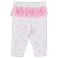 Girls Newborn & Infant White Arizona Cardinals Spreading Love Bodysuit and Tutu Leggings Set