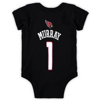 Infant Kyler Murray Black Arizona Cardinals Mainliner Name & Number Bodysuit