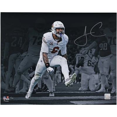 James Conner Arizona Cardinals Autographed 16" x 20" Touchdown Celebration Spotlight Photograph - Limited Edition of 50