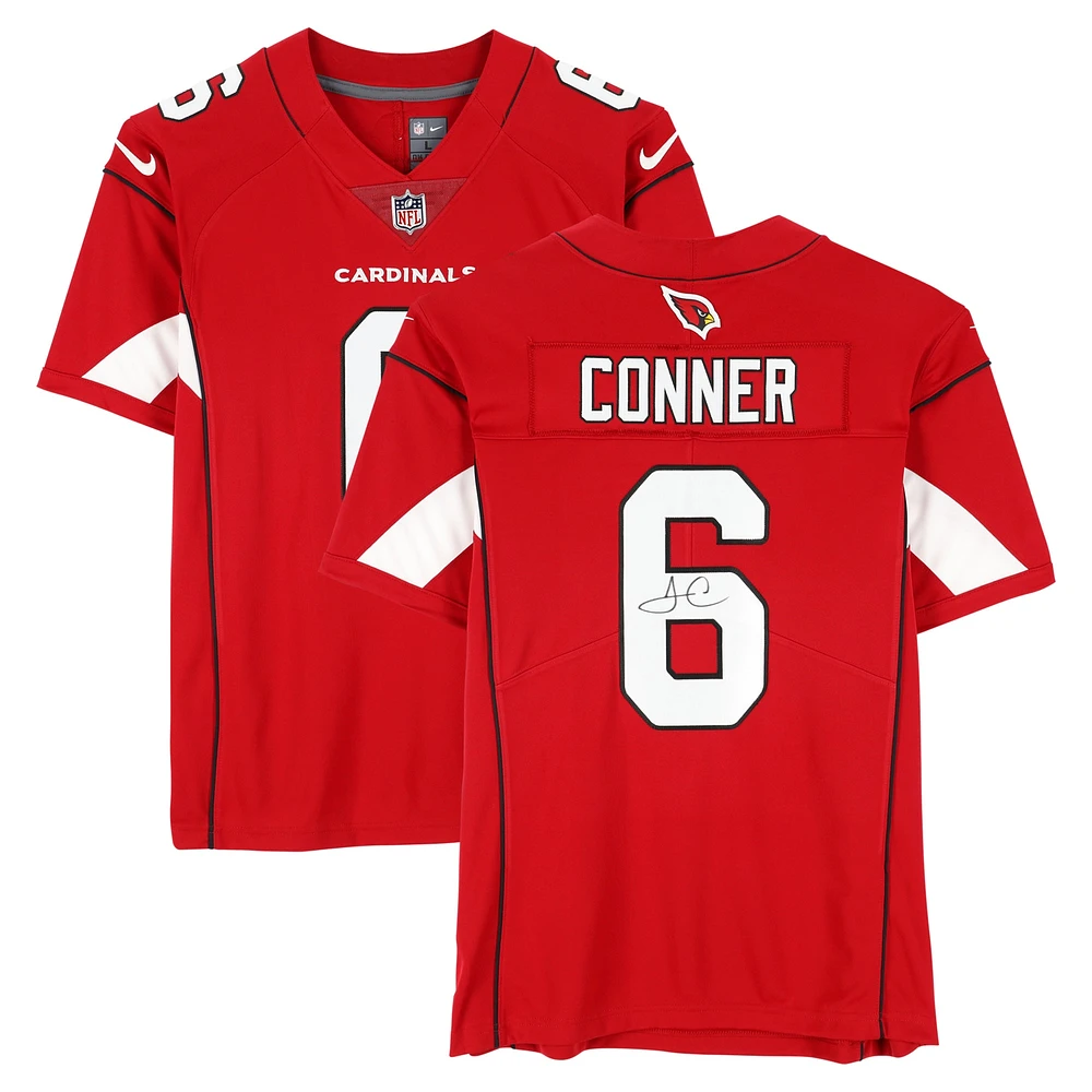 James Conner Arizona Cardinals Autographed Cardinal Nike Limited Jersey