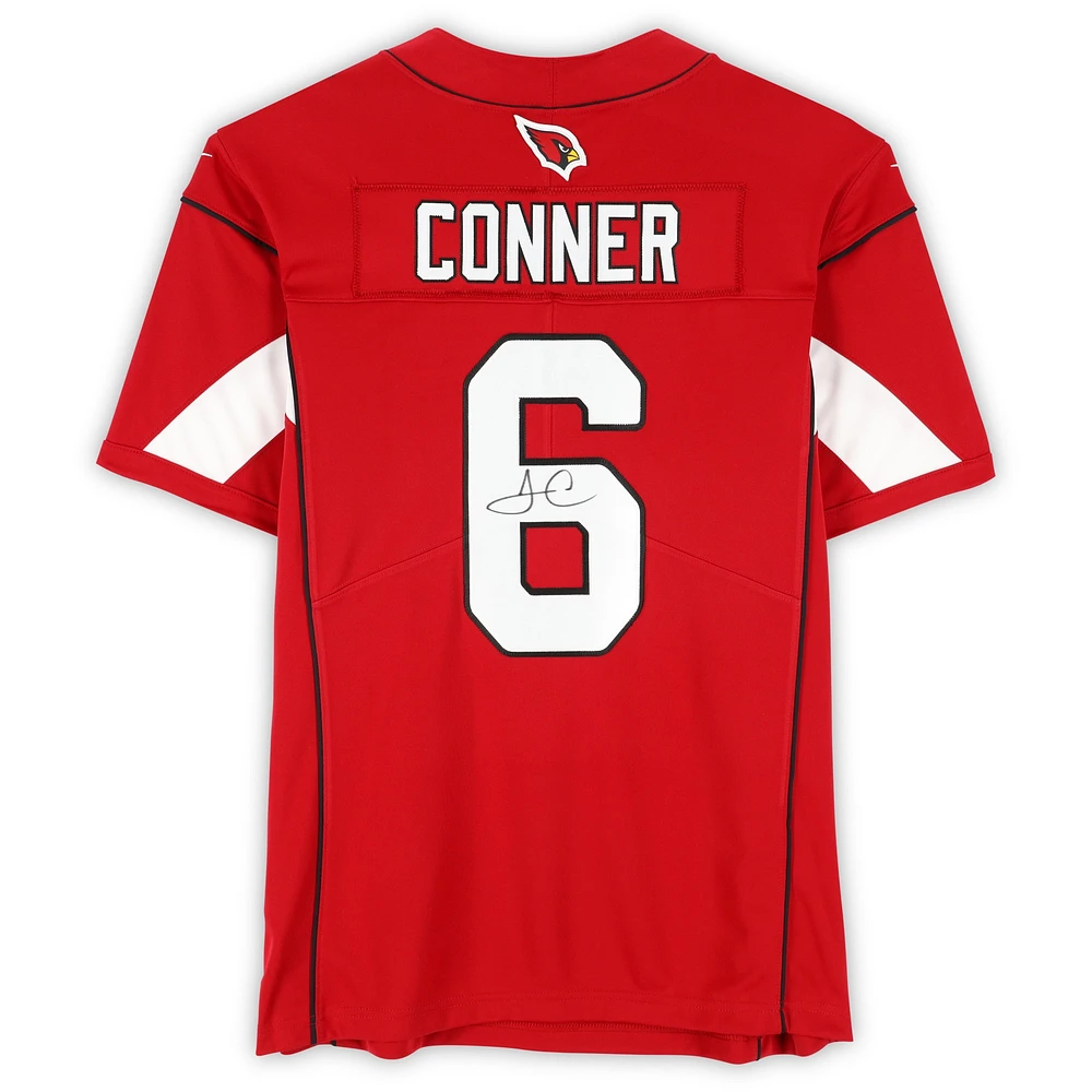 James Conner Arizona Cardinals Autographed Cardinal Nike Limited Jersey