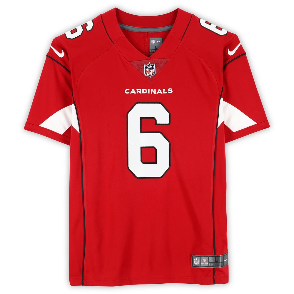 James Conner Arizona Cardinals Autographed Cardinal Nike Limited Jersey