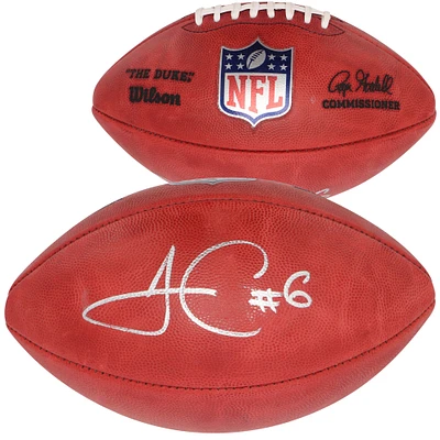 James Conner Arizona Cardinals Autographed Wilson Duke Full Color Pro Football