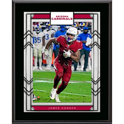 Plaque de joueur sublimée encadrée de 10,5" x 13" des Cardinals de l'Arizona de James Conner