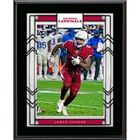 Plaque de joueur sublimée encadrée de 10,5" x 13" des Cardinals de l'Arizona de James Conner