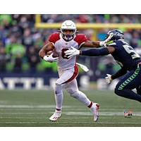 Photographie non signée de James Conner, Arizona Cardinals, bloque un tacle