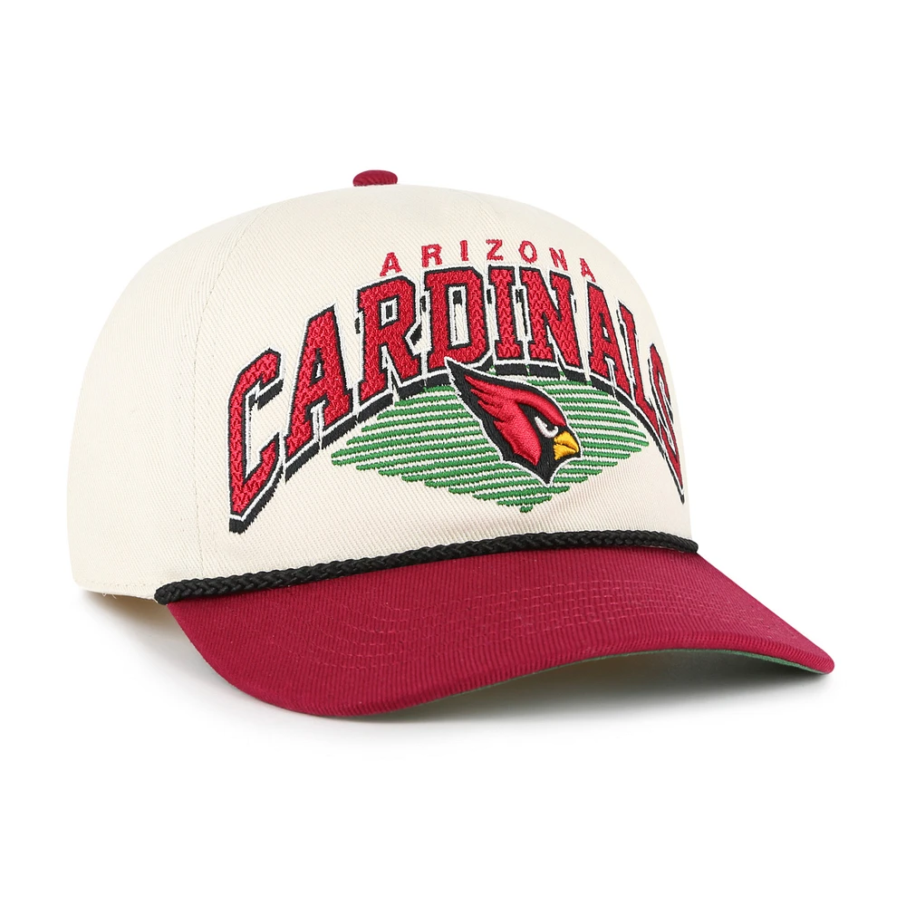Men's '47 Cream Arizona Cardinals Pomona Rope Hitch Adjustable Hat