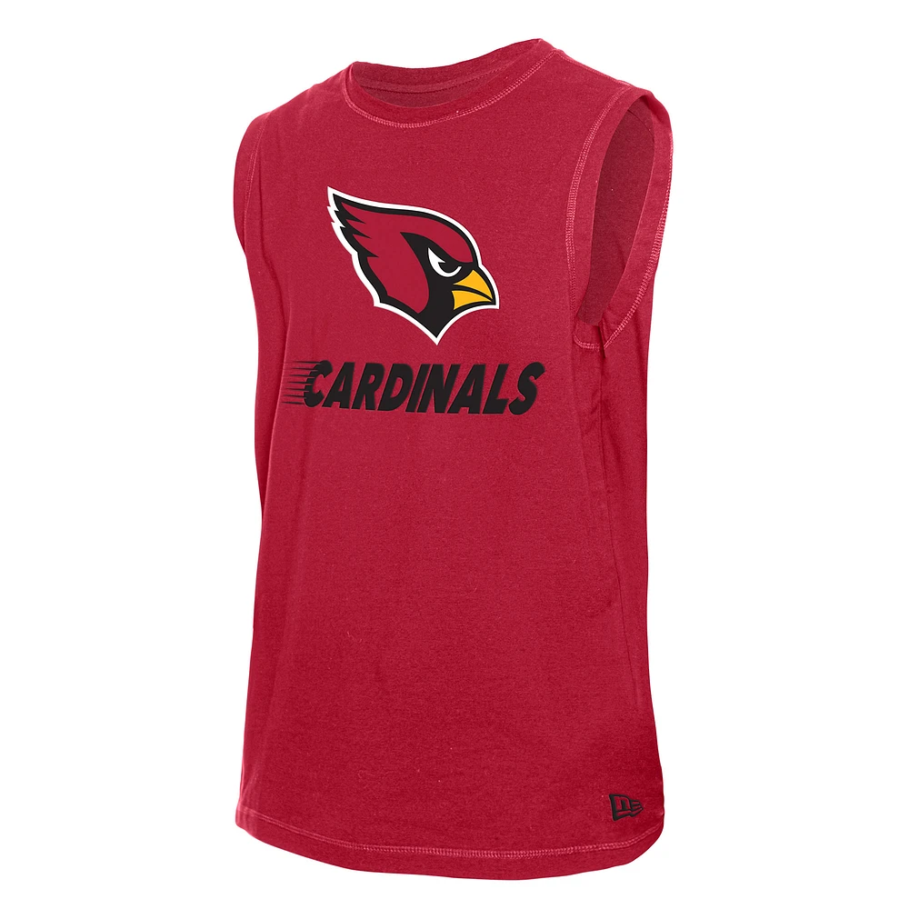 Men's New Era  Cardinal Arizona Cardinals Leisure Collection Tank Top