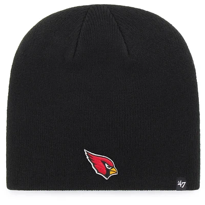 Bonnet en tricot avec logo principal des Cardinals de l'Arizona '47 noirs pour homme