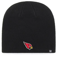 Bonnet en tricot avec logo principal des Cardinals de l'Arizona '47 noirs pour homme
