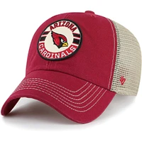 Casquette réglable '47 Cardinal/Natural Arizona Cardinals Notch Trucker Clean Up pour homme