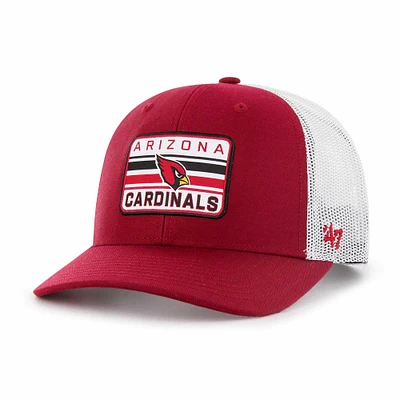 Casquette de camionneur réglable '47 Cardinal/Blanc Arizona Cardinals Drifter pour hommes