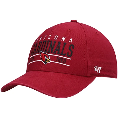 Casquette réglable '47 Cardinal Arizona Cardinals Centerline MVP pour homme