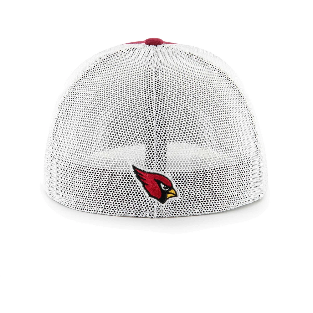 Casquette flexible en cuir '47 Cardinal Arizona Cardinals pour hommes