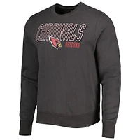 Sweat-shirt pour homme '47 Charcoal Arizona Cardinals Locked Headline Pullover