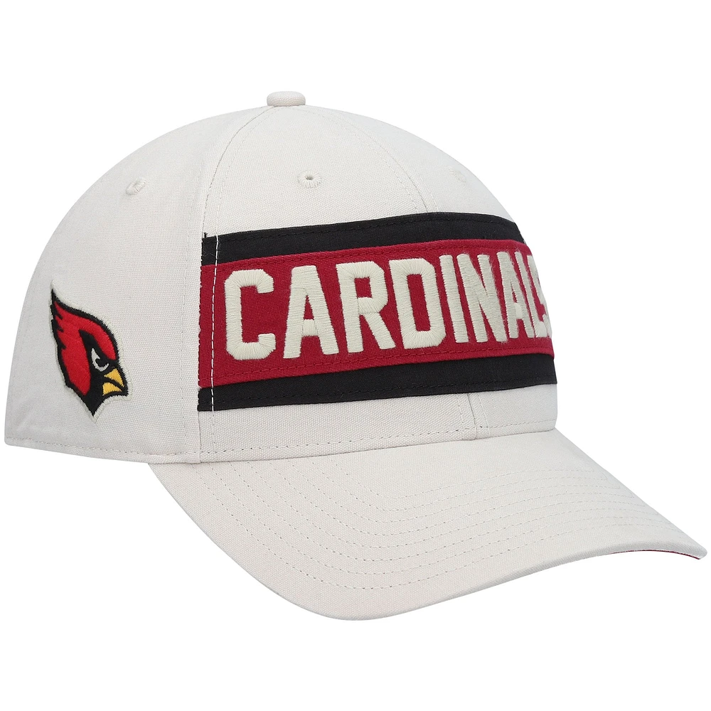 Men's '47 Cream Arizona Cardinals Crossroad MVP Adjustable Hat