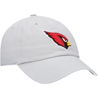 Men's '47 Gray Arizona Cardinals Clean Up Adjustable Hat