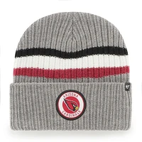 Bonnet en tricot gris à revers '47 Arizona Cardinals Highline pour homme