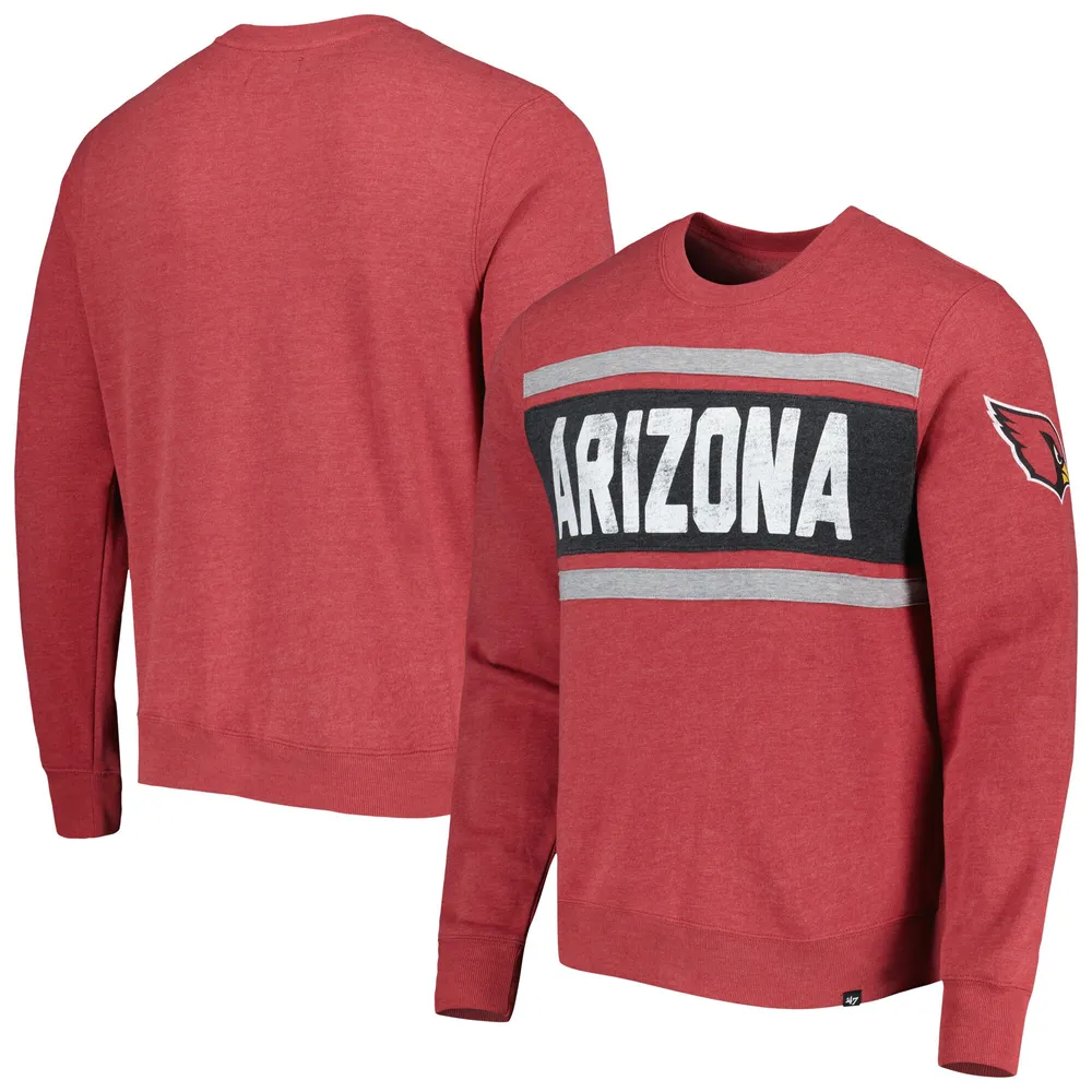 Lids Arizona Cardinals '47 Bypass Tribeca Pullover Sweatshirt